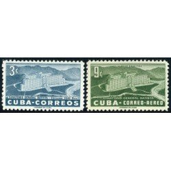MED  Cuba 414 + A 105 1954 Sanatorio General Batista MNH