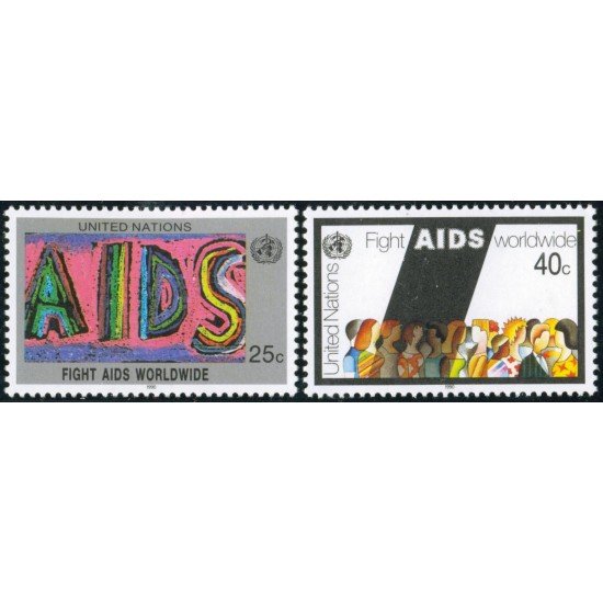 MED  Naciones Unidas   New York  Nº  570/71  1990  MNH