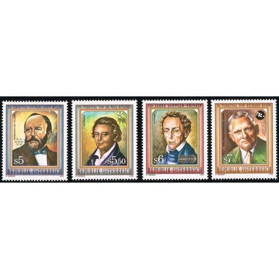 MED/VAR3  Öesterreich Austria  Nº 1884/87  1992   MNH