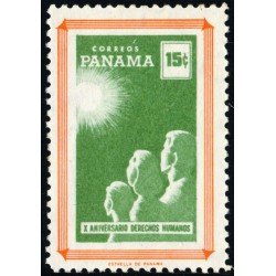 MED Panama 327 1959 X Aniversario de los Derechos Humanos MNH