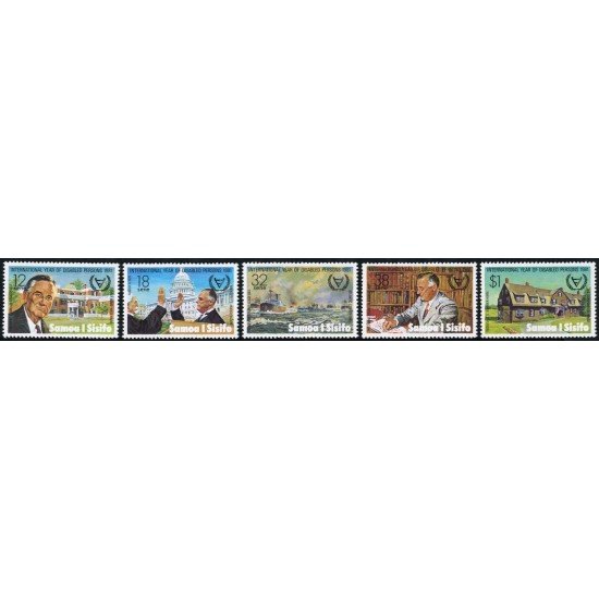 MED Samoa 484/89 1981 MNH
