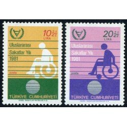 MED Turquia Turkey  Nº 2311/12  1981   MNH