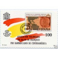 España Spain 3613 1998 Huracan Mitch Tasa Voluntaria MNH España Spain 3613 1998 Huracan Mitch Tasa Voluntaria MNH