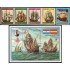 COL Paraguay 2326/30 + HB 1987 Colon  Columbus MNH
