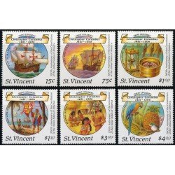 COL  San Vicente Saint Vincent  Nº 1036/41 HB 41   1987   MNH  