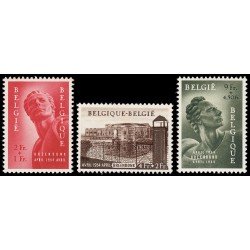 Bélgica  Belgium  Nº 943/45 1954 Monumento Prisionero Politico MNH