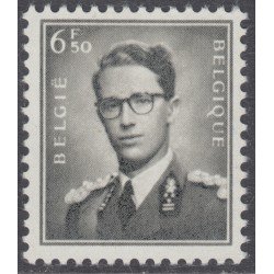 Bélgica  Belgium  Nº 1069A 1958 - 62 Rey Baudouin MNH 