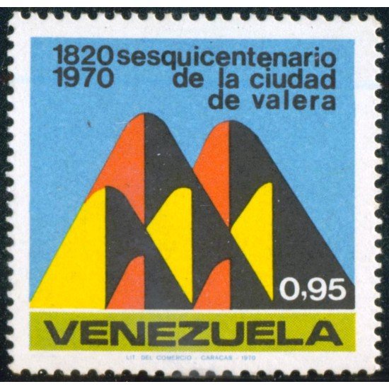 VAR1 Venezuela 805 1970 MNH VAR1 Venezuela 805 1970 MNH