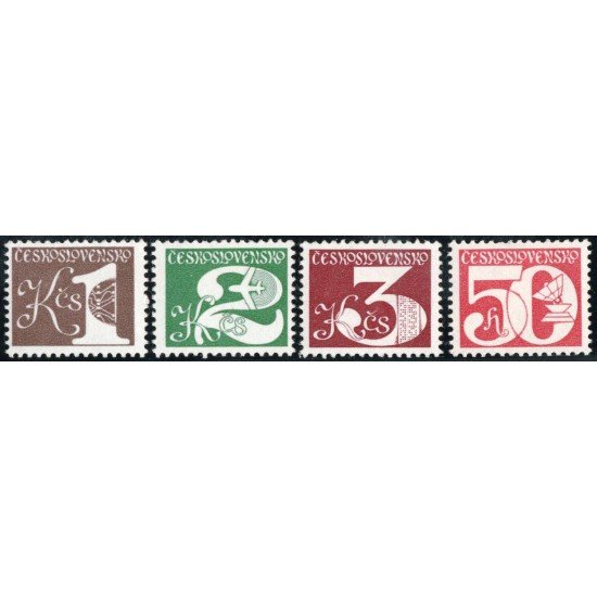 VAR1 Checoslovaquía Czechoslovakia Nº 2376/79 1980 MNH VAR1 Checoslovaquía Czechoslovakia Nº 2376/79 1980 MNH