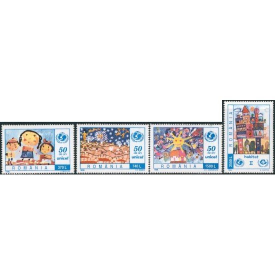 VAR1 Rumanía  Romania  Nº 5156/59    1996   MNH