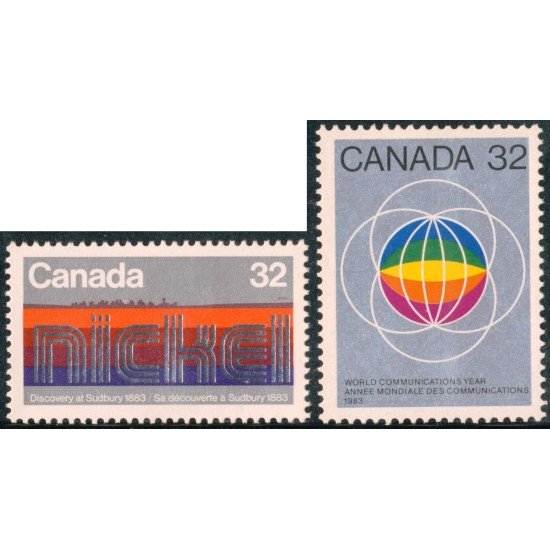 VAR1 Canada 830/31 1983 MNH VAR1 Canada 830/31 1983 MNH