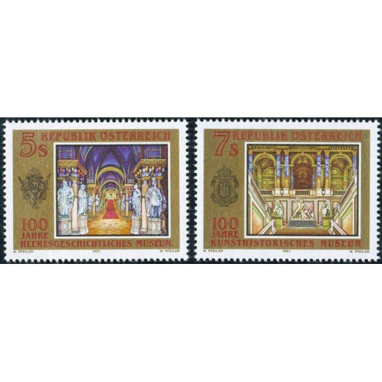 VAR1  Öesterreich Austria  Nº 1858/59  1991  MNH