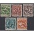 Österreich Austria 326/30 1924 Artistas Necesitados MH