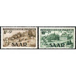VAR1 Sarre Saar 250/51 1948 MNH