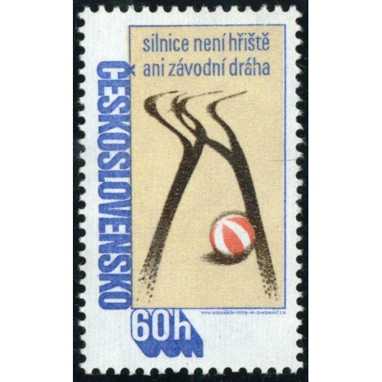 VAR1 Checoslovaquía Czechoslovakia Nº 2263 MNH VAR1 Checoslovaquía Czechoslovakia Nº 2263 MNH
