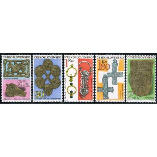 VAR1  Checoslovaquía  Czechoslovakia Nº 1744/48    MNH