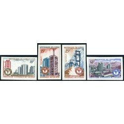 VAR1  Congo francés  Nº 239/42  Sin dentar    MNH