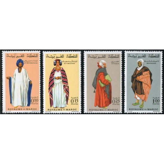VAR2  Marruecos Fr. Morocco Nº 590/93  MNH