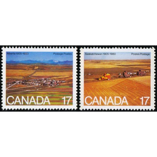 VAR2 Canada 742/43 1980 MNH VAR2 Canada 742/43 1980 MNH