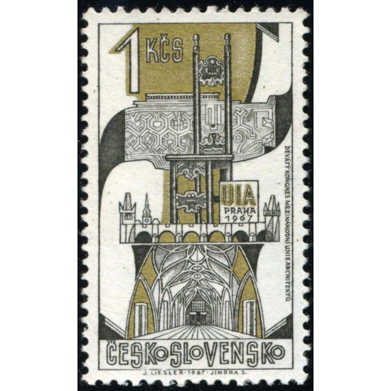 VAR2  Checoslovaquía  Czechoslovakia  Nº 1576   1967   MNH