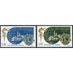 VAR2 Marruecos Fr. Morocco  Nº 521/22  1967  MNH