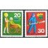 VAR2 Alemania Federal  Germany Nº 491/92  1970  MNH