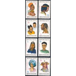 VAR3 Ruanda Rwanda  Nº 408/15  1970  MNH  