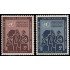 VAR3 Naciones Unidas - New York  Nº 15/16  1971 Ayuda Inter. a los refugiados MNH