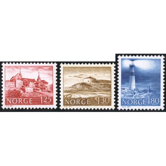 VAR3 Noruega Norway Nº 695/97 1977 MNH VAR3 Noruega Norway Nº 695/97 1977 MNH