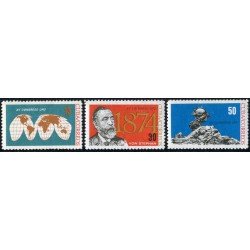 VAR3 Cuba 715/17 1964 XV Congreso de la UPU MNH