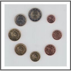 Chipre 2008 Emisión monedas Sistema monetario euro € Tira 