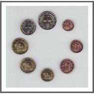 Chipre 2009 Emisión monedas Sistema monetario euro € Tira 