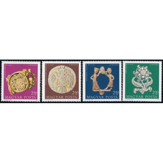 VAR3 Hungría Hungary Nº 2332/35 1973 MNH VAR3 Hungría Hungary Nº 2332/35 1973 MNH