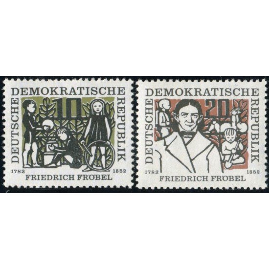 VAR3 Alemania Oriental Germany Nº 289/90 MNH VAR3 Alemania Oriental Germany Nº 289/90 MNH
