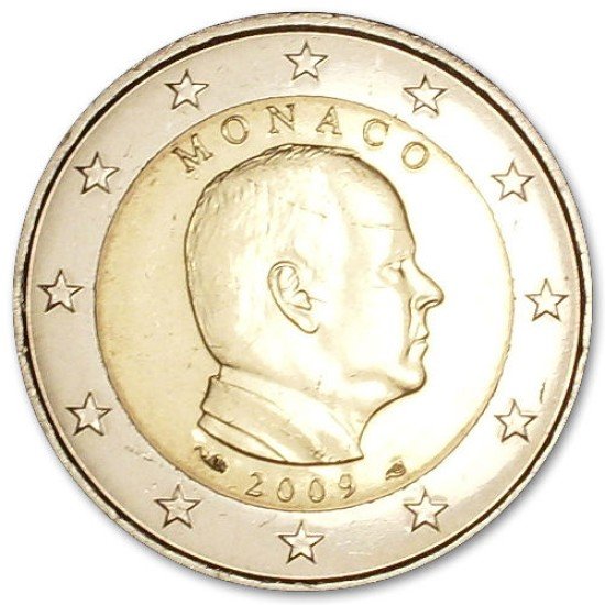 Monedas €uro en tiras y sueltas Monaco 2009 (moneda de 2 euro) Monedas €uro en tiras y sueltas Monaco 2009 (moneda de 2 euro)