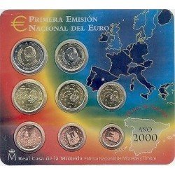 España Spain 2000 Cartera Oficial Euros € FNMT 