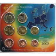 España Spain 2003 Cartera Oficial Euros € FNMT