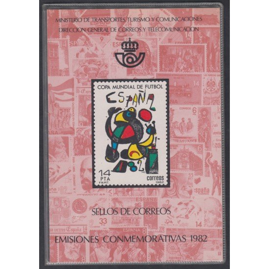 Libro Oficial Correos España 1982