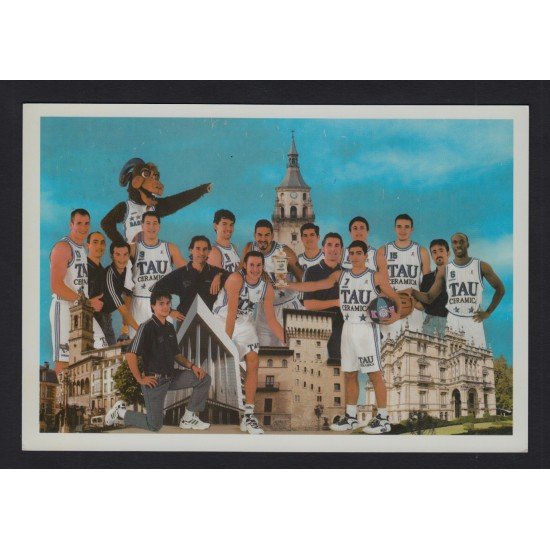 España Tarjetas del Correo y de Iniciativa Privada 38 1998 Basconia Tau Basket 1er día España Tarjetas del Correo y de Iniciativa Privada 38 1998 Basconia Tau Basket 1er día