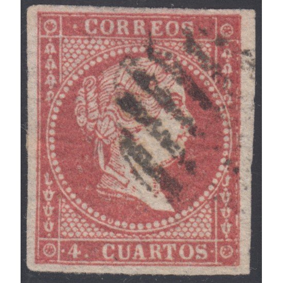 España Spain 40 1855 Isabel II Usado España Spain 40 1855 Isabel II Usado