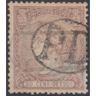 España Spain 85 1866 Isabel II Usado