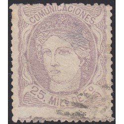 España Spain 106 1870 Alegoría  Usado
