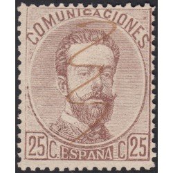España Spain 124 1872 Amadeo I Usado