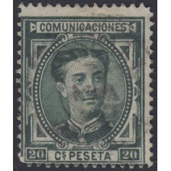 España Spain 176 1876 Alfonso XII Usado