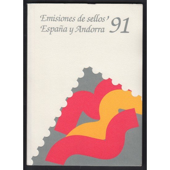 Libro Oficial Correos España y Andorra 1991 Libro Oficial Correos España y Andorra 1991