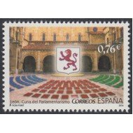 España Spain 4909 2014 León Cuna del Parlamentarismo MNH España Spain 4909 2014 León Cuna del Parlamentarismo MNH