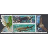 España Spain 4982/85 2015 Fauna Protegida MNH España Spain 4982/85 2015 Fauna Protegida MNH
