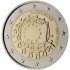 Eslovaquia 2015 2 € euros conmemorativos  XXX Aniversario bandera