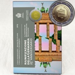 San Marino 2 euros conmemorativos  2015 Reunificación de Alemania