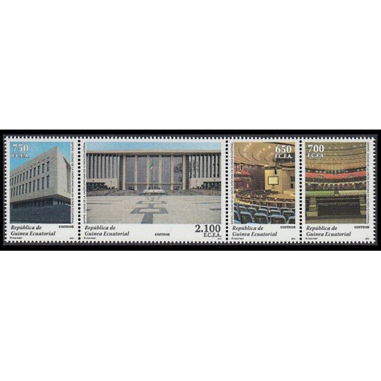 Guinea Ecuatorial 510/13 2015 SIPOPO Unión africana MNH Guinea Ecuatorial 510/13 2015 SIPOPO Unión africana MNH